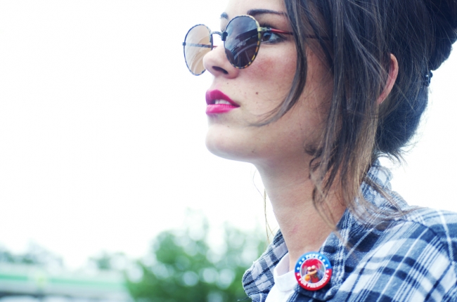 Glasses in the park