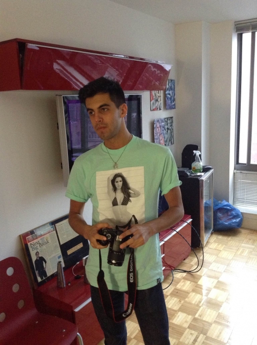 Our photographer Jason Shaltiel rocking Primitive Apparel and John Varvatos Jeans