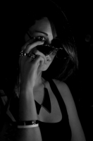 black and white 
