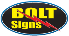 Bolt signs & graphics